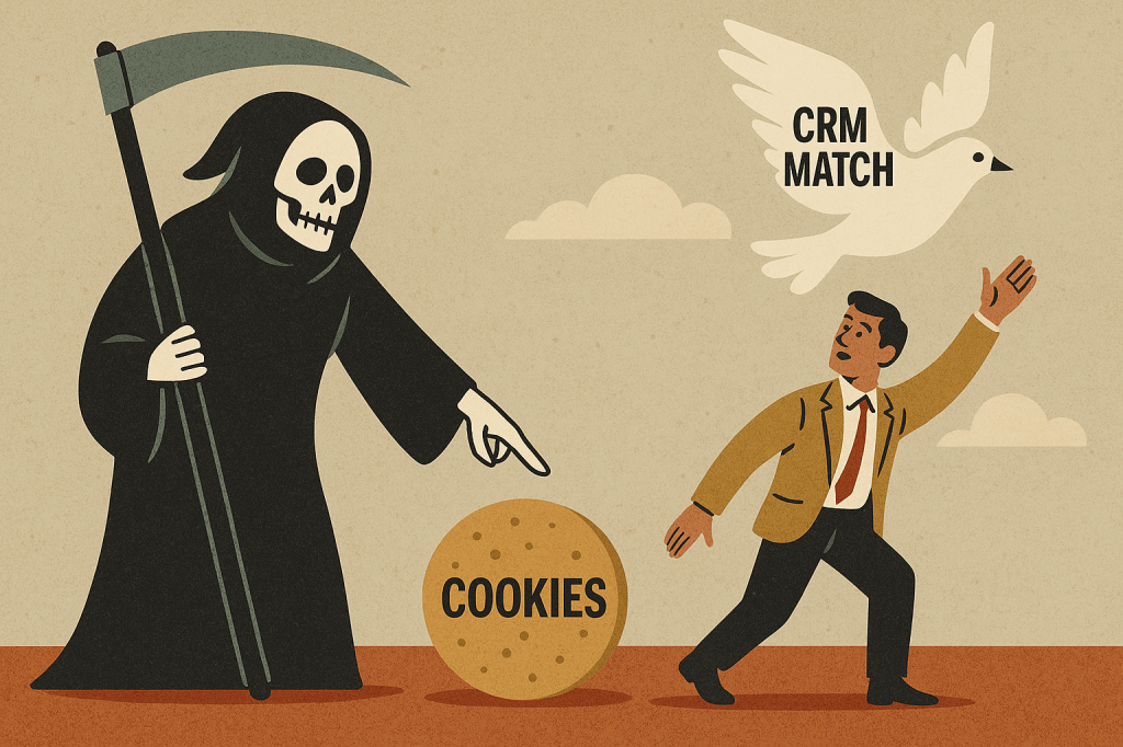 Strengere krav til cookies river nå vekk teppet under markedsførere. CRM-match er&nbsp;redningen.